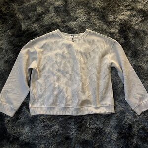 Women's Textured Grey Sweater (SET WITH SHORTS)